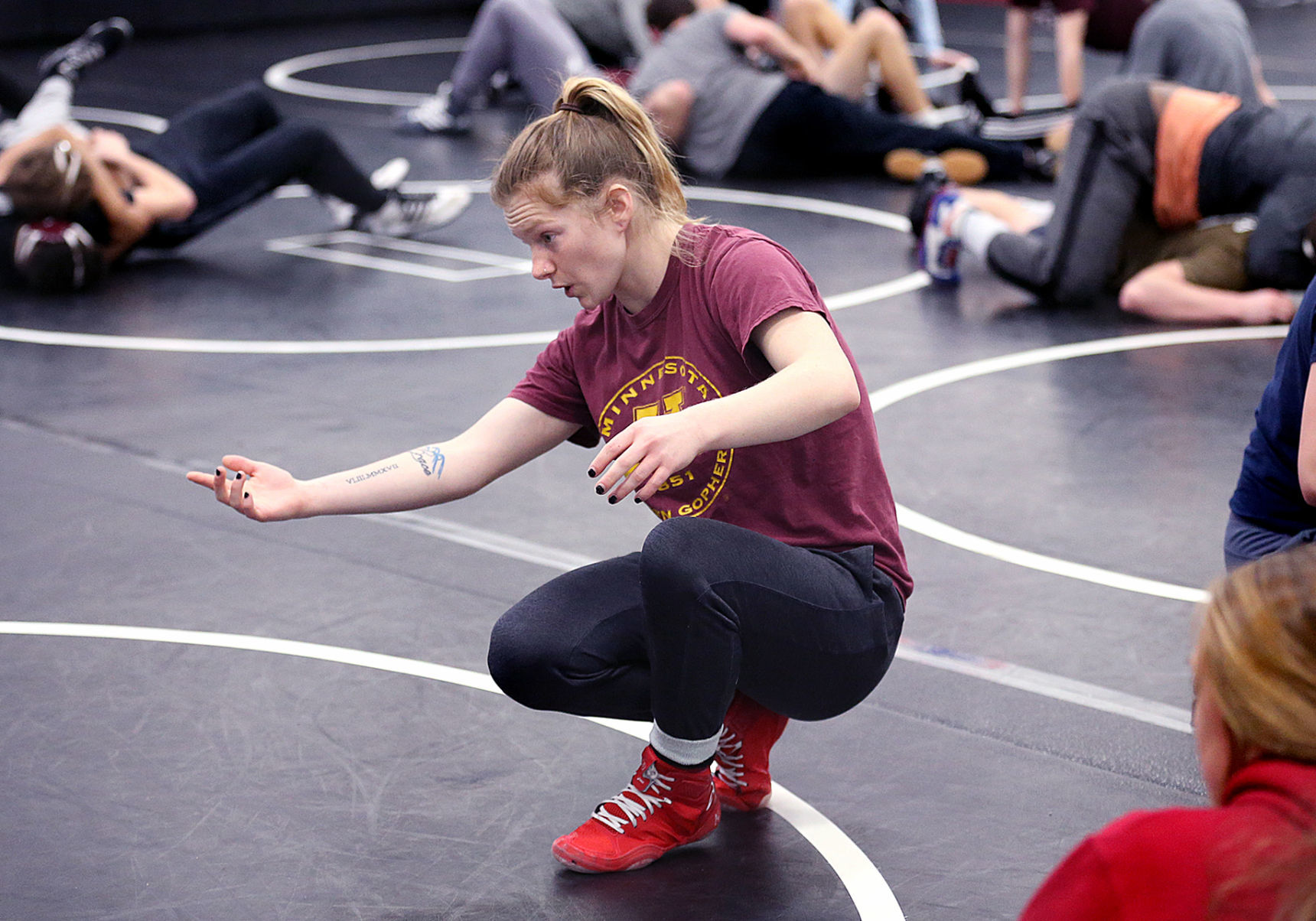 Holmen girls wrestling